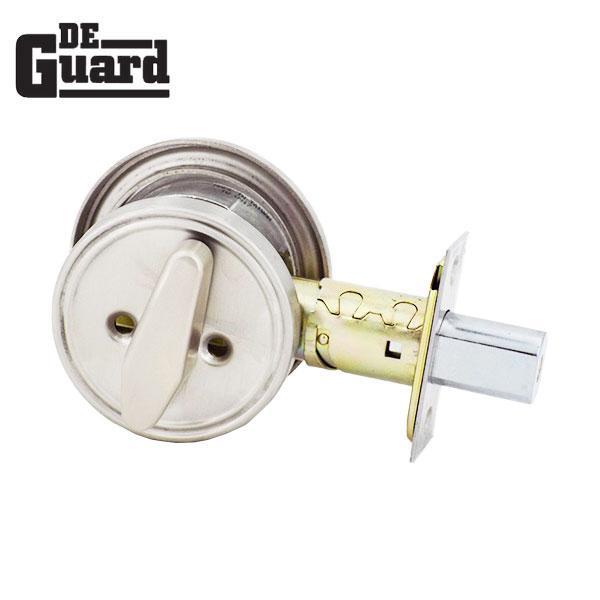 Heavy Duty IC Core Deadbolt and IC Core Cylinder Bundle - Grade 2 - Satin Stainless Steel - SC1 - UL Listed - UHS Hardware