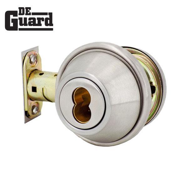 Heavy Duty IC Core Deadbolt - Grade 2 - Satin Stainless Steel - UL Listed - UHS Hardware