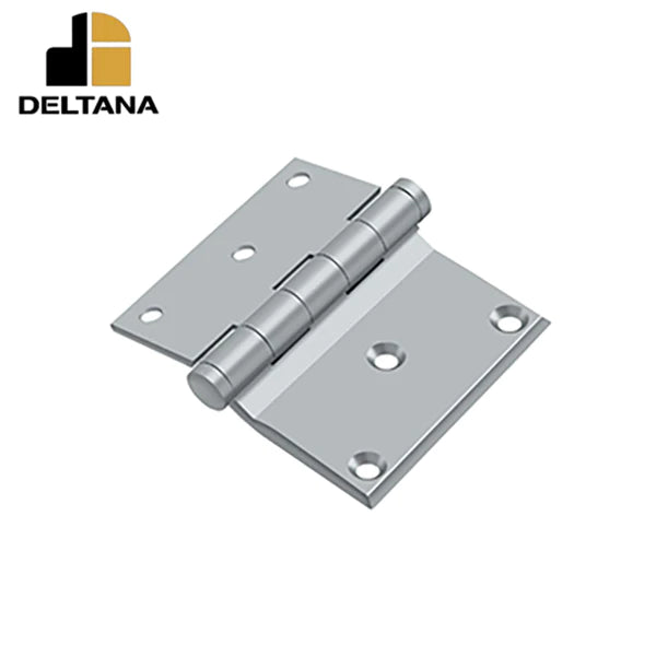 Deltana - 3" x 3-1/2" Half Surface Hinge - Optional Finish
