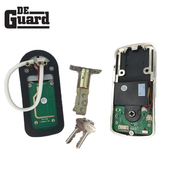 Electronic Keypad Deadbolt – US26 – Silver – w/ Key Override - UHS Hardware