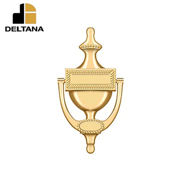 Deltana - Door Knocker - Victorian Rope - 4-7/8" Center To Center - Optional Finish