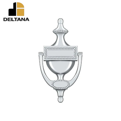 Deltana - Door Knocker - Victorian Rope - 4-7/8" Center To Center - Optional Finish