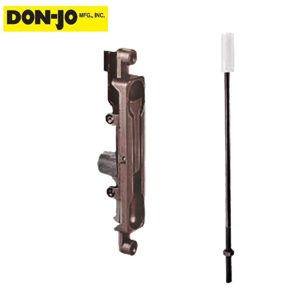 Don-Jo - Aluminum Door - Flush Bolt 1550 - 1/8″ - Duranodic - ORB (DNJ-1550-DU) - UHS Hardware