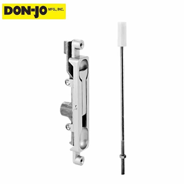 Don-Jo - Aluminum Door Flush Bolt - 1551- 1/4″ (DNJ-1551-SL) - UHS Hardware