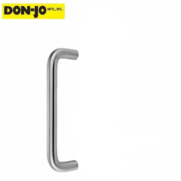 Don-Jo - Round Door Pull - Back-To-Back - 1" - Satin Aluminum - UHS Hardware