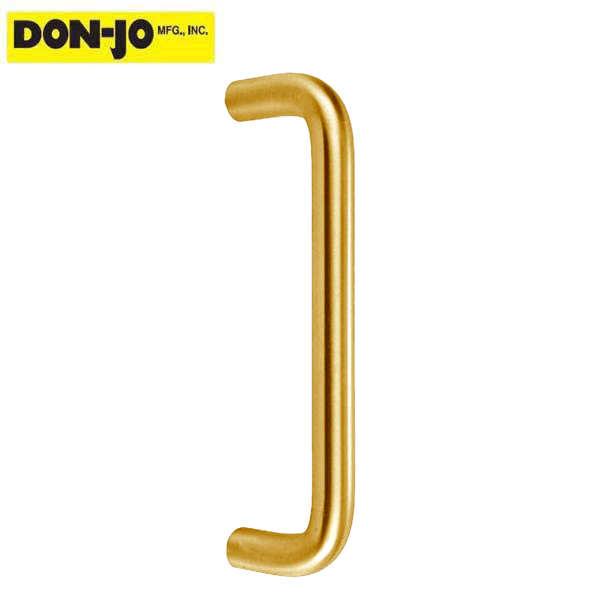 Don-Jo - 21 - Door Pull - 605 - Brass Finish - Set of 2 - UHS Hardware
