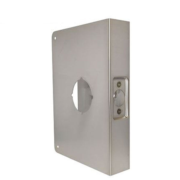 Don-Jo - 33A-CW - Wrap Around Plates - 9" Height - 2-3/4" Backset - Stainless Steel - UHS Hardware