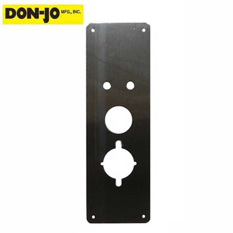 Don-Jo - RP 27 - Remodeler Plate for Alarm Lock Trilogy T2 & T3 - 5" x 14"  - 630 - Stainless Steel - UHS Hardware
