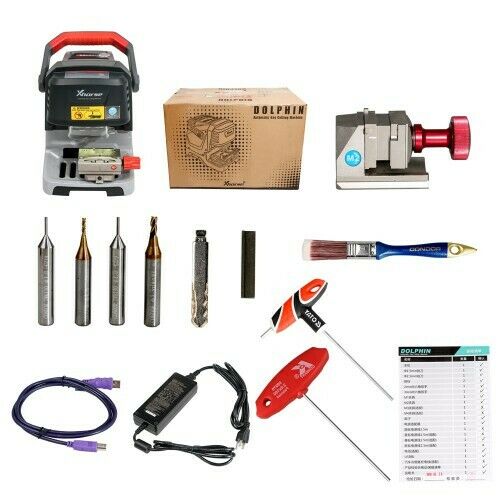 Xhorse - Complete Cut & Programming Bundle - Condor XC Dolphin XP-005 High Sec Portable Key Cutting Machine & VVDI Key Tool PLUS Tablet - UHS Hardware