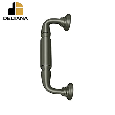 Deltana - Door Pull - w/ Rosette - 8" - Optional Finish