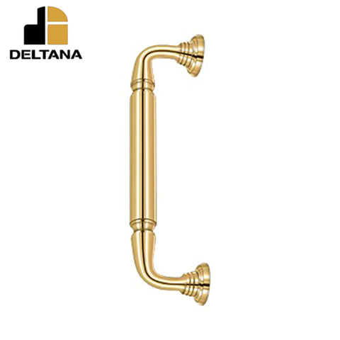 Deltana - Door Pull - w/ Rosette - 10" - Optional Finish