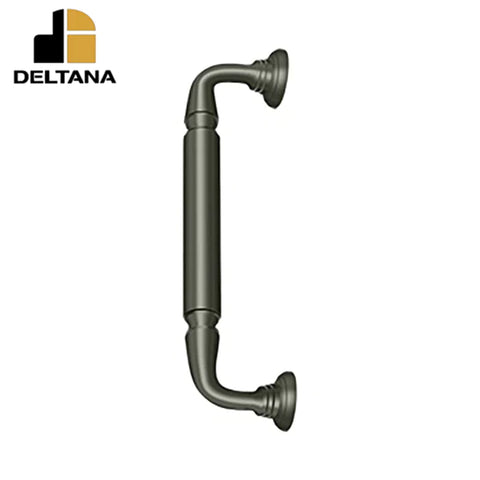 Deltana - Door Pull - w/ Rosette - 10" - Optional Finish