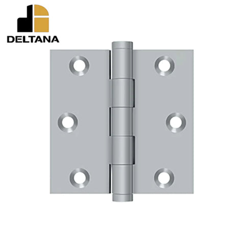 Deltana - 3" x 3" Square Hinge - 0.097 Thickness - Optional Finish
