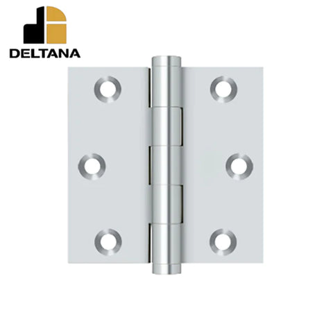 Deltana - 3" x 3" Square Hinge - 0.097 Thickness - Optional Finish