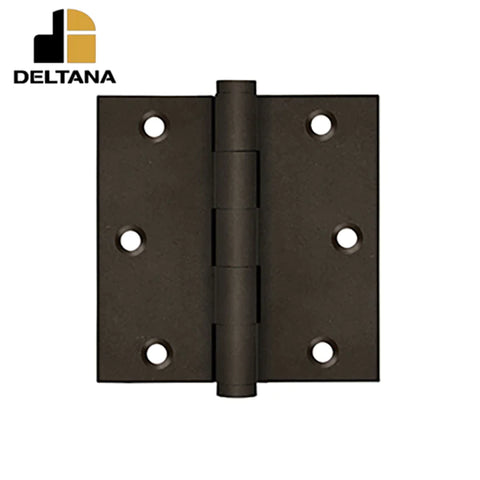 Deltana - 3-1/2" x 3-1/2" Square Hinges - Optional Finish