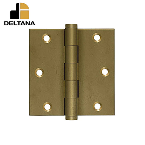 Deltana - 3-1/2" x 3-1/2" Square Hinges - Optional Finish