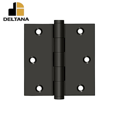 Deltana - 3-1/2" x 3-1/2" Square Hinge - 0.119 Thickness - Optional Finish