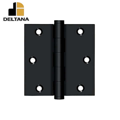 Deltana - 3-1/2" x 3-1/2" Square Hinge - Residential - 0.085 Thickness - Optional Finish