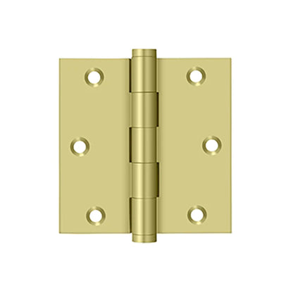 Deltana - 3-1/2" x 3-1/2" Square Hinge - 0.119 Thickness - Optional Finish