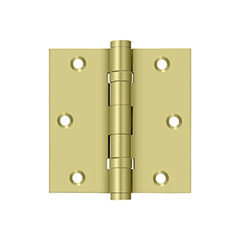 Deltana - 3-1/2" x 3-1/2" Square Hinge - Ball Bearing - 0.119 Thickness - Optional Finish