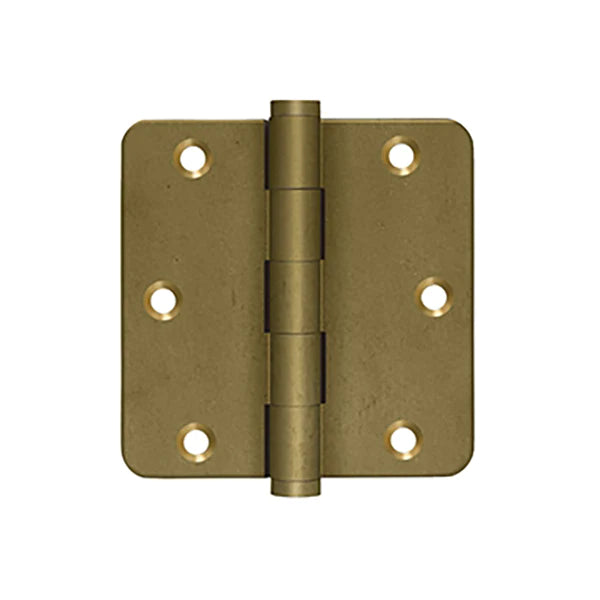 Deltana - 3-1/2" x 3-1/2" x 1/4" Radius Hinge - Optional Finish