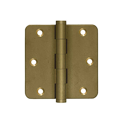 Deltana - 3-1/2" x 3-1/2" x 1/4" Radius Hinge - Optional Finish