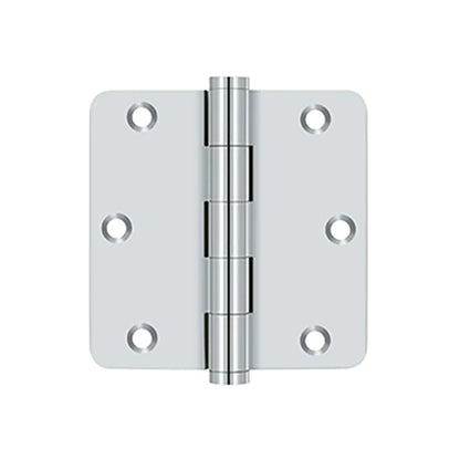Deltana - 3-1/2" x 3-1/2" x 1/4" Radius Hinge - Residential - 0.085 Thickness - Optional Finish