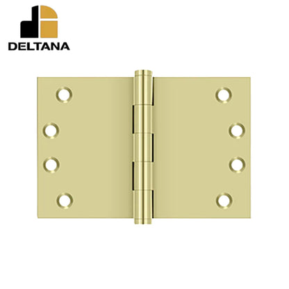 Deltana - 4" x 6" Square Corner Hinge - 0.129 Thickness - Optional Finish