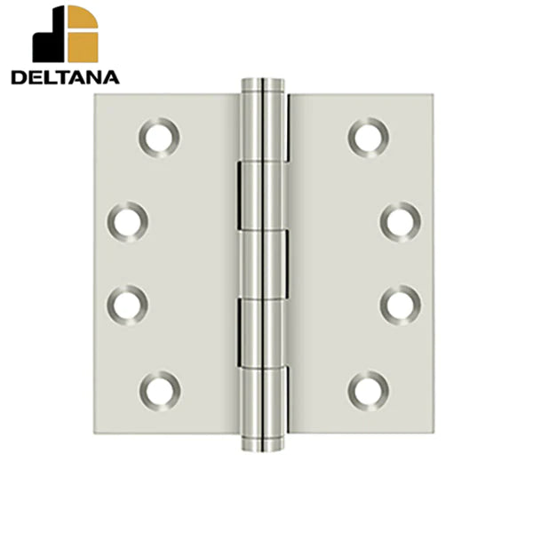 Deltana - 4" x 4" Square Hinges - 0.129 Thickness - Optional Finish