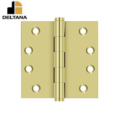 Deltana - 4" x 4" Square Hinges - 0.129 Thickness - Optional Finish