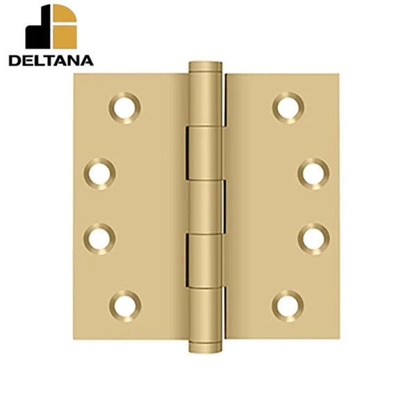 Deltana - 4" x 4" Square Hinges - 0.129 Thickness - Optional Finish
