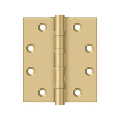 Deltana - 4-1/2" x 4" Hinge - Ball Bearing - Solid Brass - 0.134" Thickness