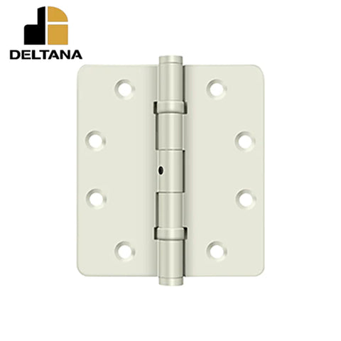 Deltana - 4-1/2" x 4" x 1/4" Radius Hinge - 0.118 Thickness