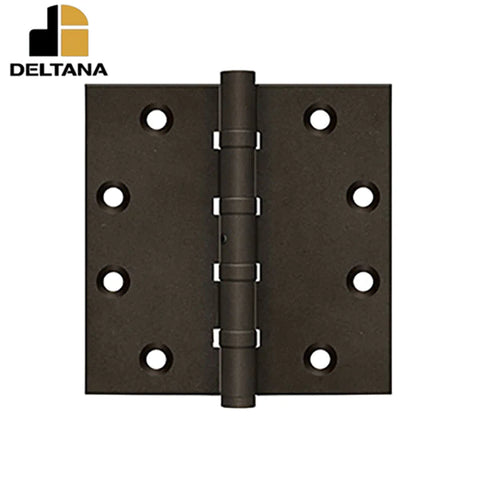 Deltana - 4-1/2" x 4-1/2" Square Hinges - Ball Bearing - Optional Finish