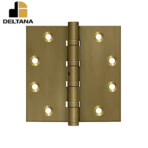 Deltana - 4-1/2" x 4-1/2" Square Hinges - Ball Bearing - Optional Finish