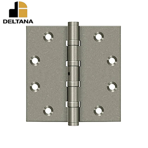 Deltana - 4-1/2" x 4-1/2" Square Hinges - Ball Bearing - Optional Finish