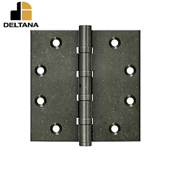 Deltana - 4-1/2" x 4-1/2" Square Hinges - Ball Bearing - Optional Finish
