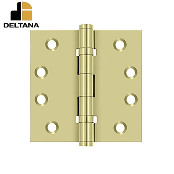 Deltana - 4" x 4" Square Hinges - Ball Bearing - 0.129 Thickness - Optional Finish