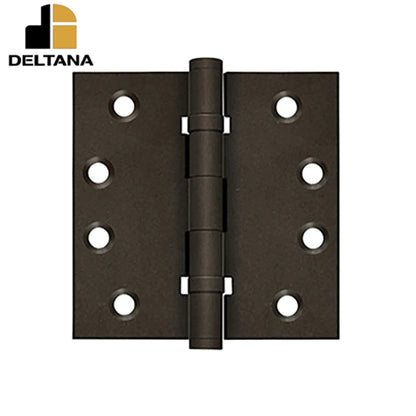 Deltana - 4" x 4" Square Hinges - Ball Bearing - Optional Finish