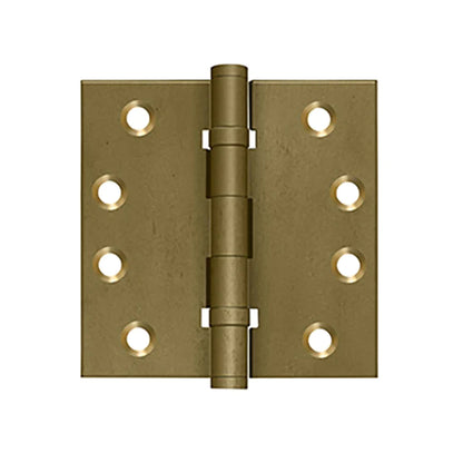 Deltana - 4" x 4" Square Hinges - Ball Bearing - Optional Finish