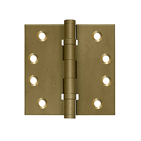 Deltana - 4" x 4" Square Hinges - Ball Bearing - Optional Finish