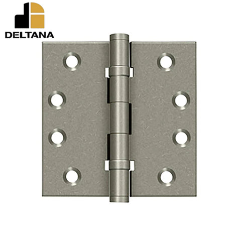 Deltana - 4" x 4" Square Hinges - Ball Bearing - Optional Finish