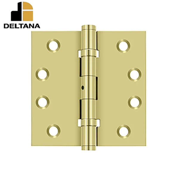 Deltana - 4" x 4" Square Hinges - Ball Bearing - 0.129 Thickness - Optional Finish