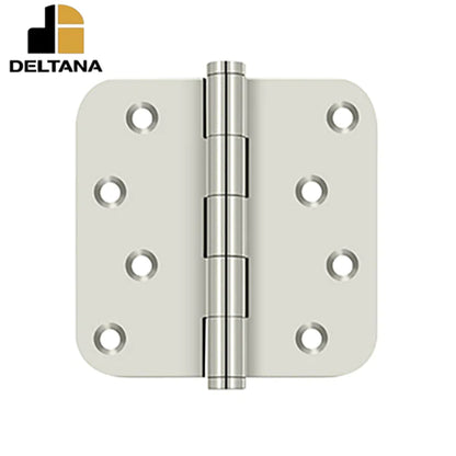 Deltana - 4" x 4" x 5/8" Radius Hinge - Zig-Zag - 0.085 Thickness - Optional Finish