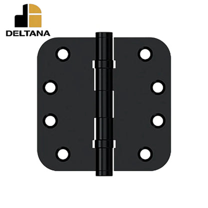 Deltana - 4" x 4" x 5/8" Radius Hinge - Ball Bearing - 0.129 Thickness - Optional Finish