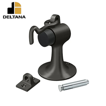 Deltana - Cement Floor Mount Bumper w/ Holder - Solid Brass - Optional Finish