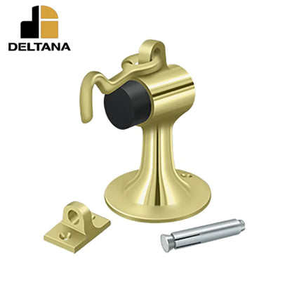Deltana - Cement Floor Mount Bumper w/ Holder - Solid Brass - Optional Finish