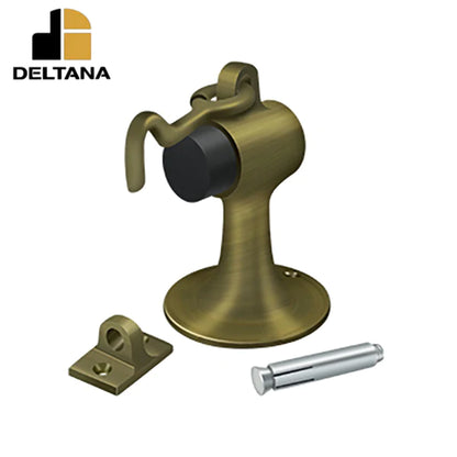 Deltana - Cement Floor Mount Bumper w/ Holder - Solid Brass - Optional Finish