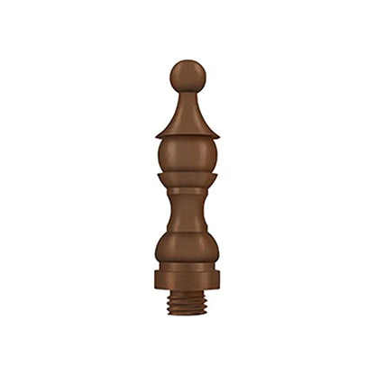 Deltana - Royal Finial 3" - Distressed - Solid Brass - US10BR