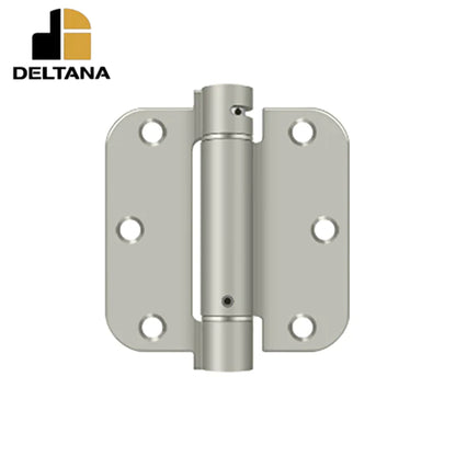 Deltana - 3-1/2" x 3-1/2" x 5/8" Spring Hinge - Optional Finish